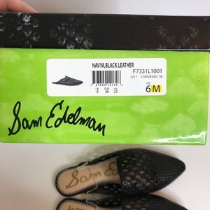 navya woven loafer mule